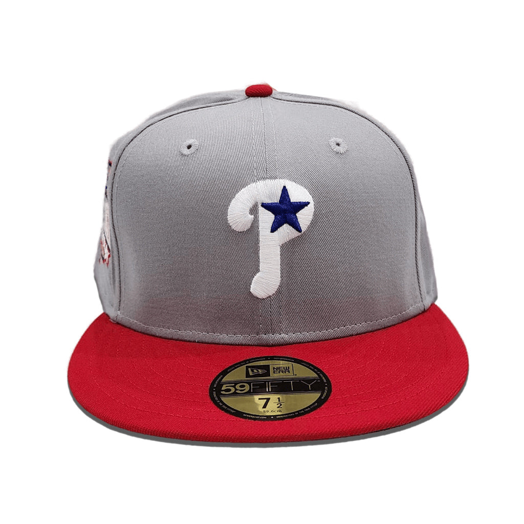 Red Houston Astros Gray Bottom 2022 World Series New Era Fitted