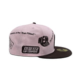 Pink Mexico Anniversary Series Brown Visor Brown Bottom New Era 59Fifty Fitted