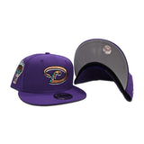 Purple Arizona Diamondbacks Gray Bottom 1998 Inaugural Season Side Patch New Era 9Fifty Snapback