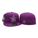 Grape Purple Houston Astros Drip Logo Gray Bottom 2005 World Series Side Patch New Era 59Fifty Fitted