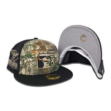 Real Tree Camo Jackie Robinson 75th Years Black Trucker Gray Bottom 42 Side Patch New Era 59Fifty Fitted