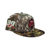 Real Tree Glow In The Dark New Jersey Devils Digicamo Visor Pink Bottom 30th Anniversary Side Patch New Era Fitted
