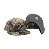 Real Tree Houston Astros Gray Bottom 2004 All Star Game Side Patch New Era 59Fifty Fitted