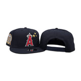 Red 3 Stars Los Angeles Angels Gray Bottom 50th Anniversary Side Patch New Era 9Fifty Snapback