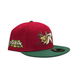 Red Robin #1 Marvel DC Comics Kelly Green Visor Gray Bottom The Boy Wonder™ Side Patch New Era 59Fifty Fitted