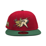 Red Robin #1 Marvel DC Comics Kelly Green Visor Gray Bottom The Boy Wonder™ Side Patch New Era 59Fifty Fitted