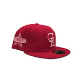 Red Colorado Rockies Gray Bottom 2021 All Star Game Side Patch New Era 59Fifty Fitted