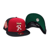Red Kansas City Royals Black Trucker Green Bottom 50th Anniversary Side Patch New Era 59Fifty Fitted