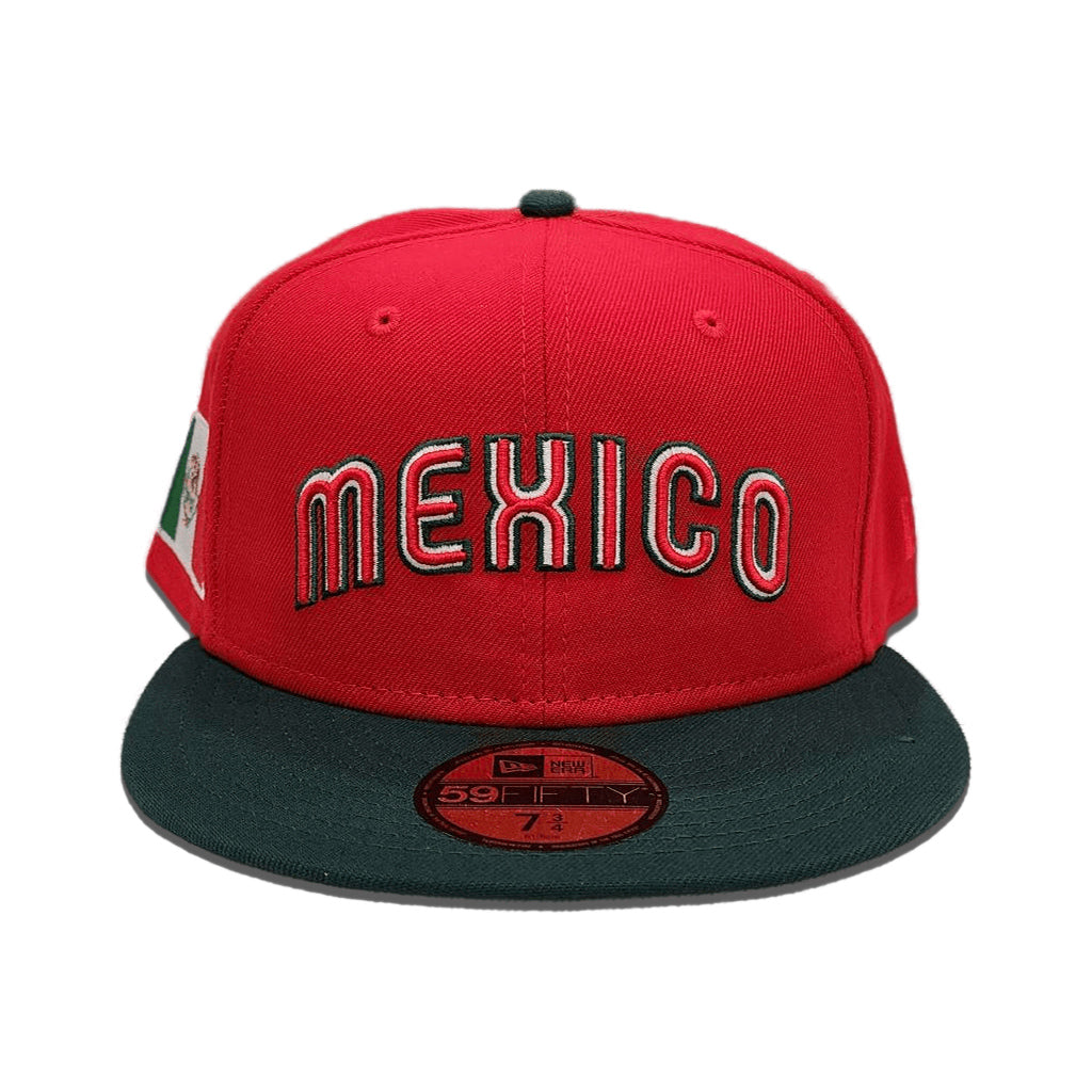 New Era 59FIFTY World Baseball Classic Mexico Fitted Hat Black White