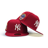 Red New York Yankees Gray Bottom Fire Department City Of New York 