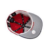 Red Philadelphia Phillies Royal Blue Visor Gray Bottom Gameday Gold Pop Stars Side Patch New Era 59Fifty Fitted