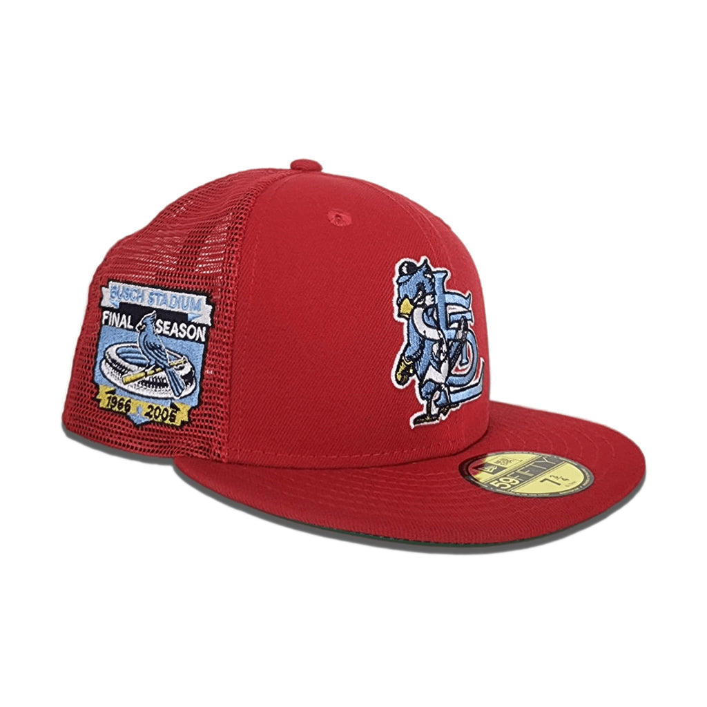 St. Louis City SC New Era Patch 59FIFTY Fitted Hat - Red