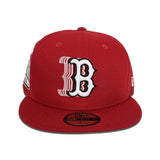 Red Trucker Boston Red Sox Gray Bottom 1999 All Star Game Side Patch New Era 59Fifty Fitted