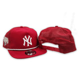 Red Trucker New York Yankees Green Bottom 2009 World Series Side Patch New Era Snapback