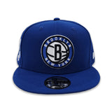 Royal Blue Brooklyn Nets Gray Bottom The Empire State Side Patch New Era 9Fifty Snapback