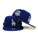 Royal Blue Los Angeles Dodgers Palm Tree Gray Bottom 50th Anniversary Side Patch New Era 9Fifty Snapback