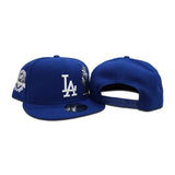 Royal Blue Los Angeles Dodgers Palm Tree Gray Bottom 50th Anniversary Side Patch New Era 9Fifty Snapback