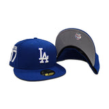Royal Blue Los Angeles Dodgers Gray Bottom # 17 Shohei Ohtani Side Patch New Era 59Fifty Fitted