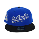 Royal Blue Glow in the Dark Los Angeles Dodgers Black Visor Green Bottom Shohei Ohtani Side Patch New Era 59Fifty Fitted