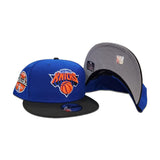 Royal Blue New York Knicks Black Visor Gray Bottom 1946 Established Side Patch New Era 9Fifty Snapback