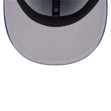 Royal Blue New York Mets Gray Bottom Compound Side Patch New Era 59Fifty Fitted