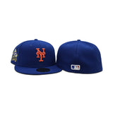 Royal Blue New York Mets Jackie Robinson Signature Edition Green Bottom #42 "Breaking Barriers" Side Patch New Era 59Fifty Fitted