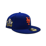 Royal Blue New York Mets Jackie Robinson Signature Edition Green Bottom #42 "Breaking Barriers" Side Patch New Era 59Fifty Fitted