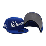 Royal Blue Queens New Era Queens NY Patch Snapback 9FIFTY Hat