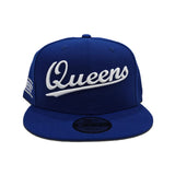 Royal Blue Queens New Era Queens NY Patch Snapback 9FIFTY Hat