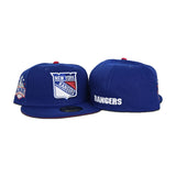 Royal Blue New York Rangers Red Bottom 1994 All Star Game Side Patch New Era 59Fifty Fitted