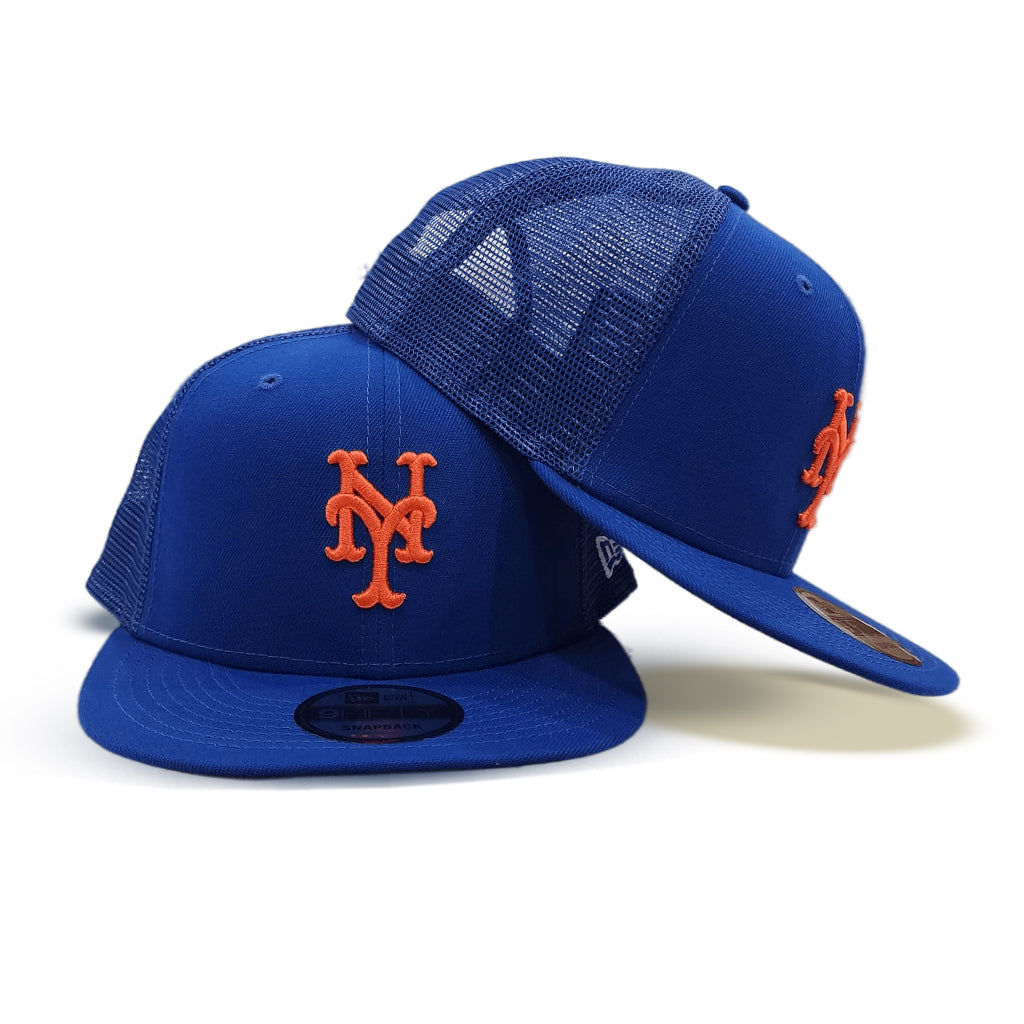 Royal Blue Trucker New York Mets Gray Bottom New Era 9Fifty