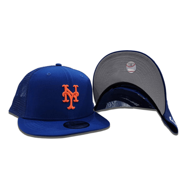 Royal Blue Trucker New York Mets Gray Bottom New Era 9Fifty Snapback ...
