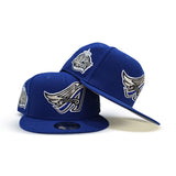 Royal Blue Anaheim Angels Gray Bottom 40th Anniversary Side Patch 9Fifty New Era Snapback
