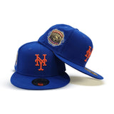 Royal Blue New York Mets Green Bottom 1969 World Series Side Patch New Era 59Fifty Fitted