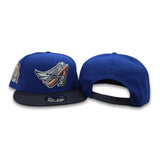 Royal Blue Los Angeles Angels 50th Anniversary Navy Blue Visor Gray Bottom 9Fifty New Era Snapback