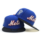 Royal Blue New York Mets Black Visor Green Bottom 1964 All Star Game Side Patch New Era 59Fifty Fitted