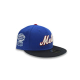 Royal Blue New York Mets Black Visor Green Bottom 1964 All Star Game Side Patch New Era 59Fifty Fitted