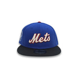 Royal Blue New York Mets Black Visor Green Bottom 1964 All Star Game Side Patch New Era 59Fifty Fitted