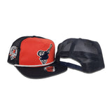 Orange San Diego Padres Navy Blue Trucker Green Bottom 40th Anniversary Side Patch New Era Snapback