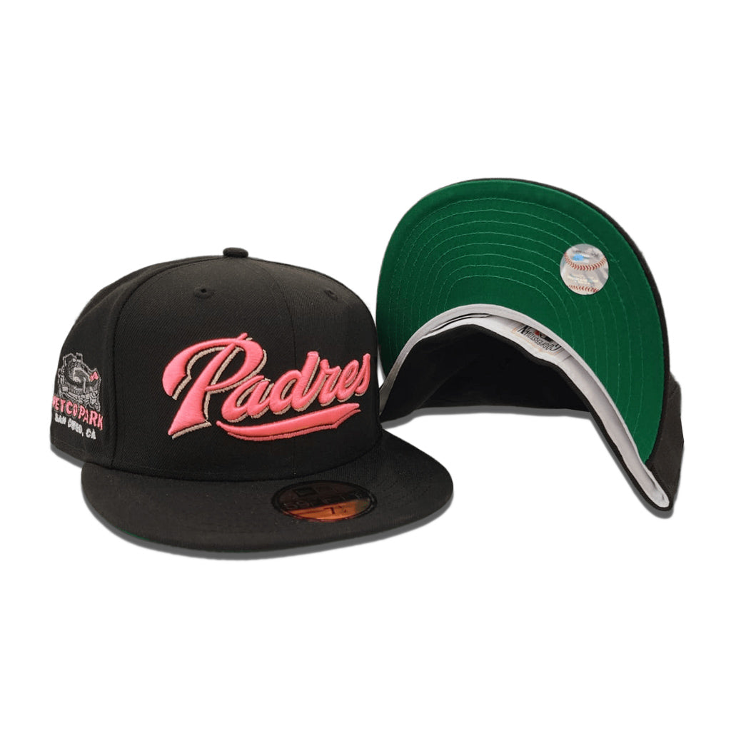 New Era San Diego Padres Retro Script 2-Tone Fitted Hat 73/8