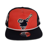 Orange San Diego Padres Navy Blue Trucker Green Bottom 40th Anniversary Side Patch New Era Snapback