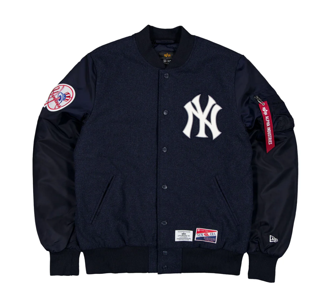 Navy Blue New York Yankees Alpha Industries X New Era MA-1 Navy Blue New York Yankees Alpha Industries X New Era MA-1