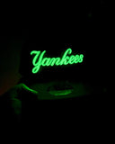 Tonal Black Camo Glow In The Dark New York Yankees Black Visor Green Bottom 1962 World Series Side Patch New Era 59Fifty Fitted