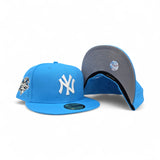 Blue Fanatic New York Yankees Gray Bottom 2000 World Series Side Patch New Era 59Fifty Fitted