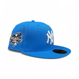 Blue Fanatic New York Yankees Gray Bottom 2000 World Series Side Patch New Era 59Fifty Fitted