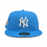 Blue Fanatic New York Yankees Gray Bottom 2000 World Series Side Patch New Era 59Fifty Fitted