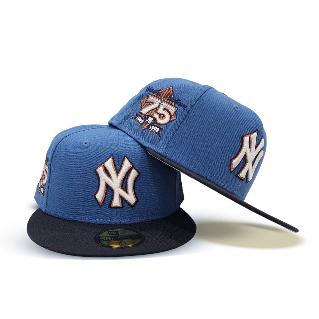 Indigo Blue New York Yankees Navy Blue Visor Gray Bottom 27th