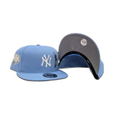 Sky Blue New York Yankees Statue of Liberty Gray Bottom 2009 World Series Side Patch New Era 9Fifty Snapback