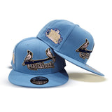 Yellow St. Louis Cardinals Icy Blue Bottom 1934 World Series Side Patch 9FIFTY New Era Snapback