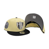 Soft Yellow Las Vegas Raiders Black Visor Super Bowl Champions Side Patch New Era Metal Badge 9Fifty Snapback